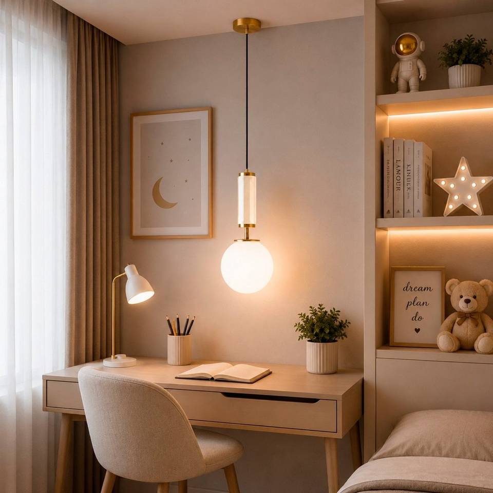 Opviq Kristallkrona Solana, beige från Opviq, bild 5