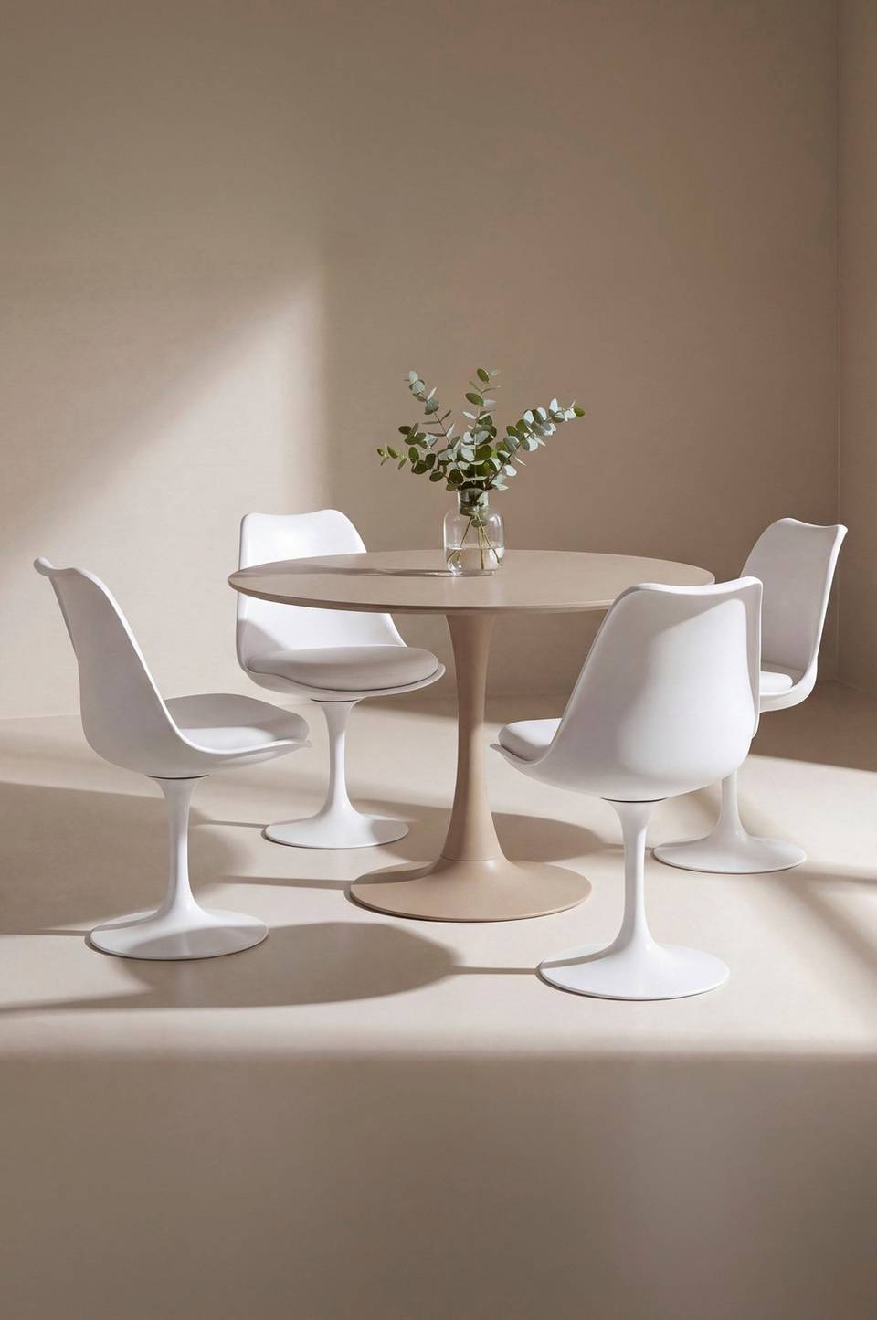 Venture Home Glade Matbord med stolar från " Hamden ", beige från Venture Home, bild 5