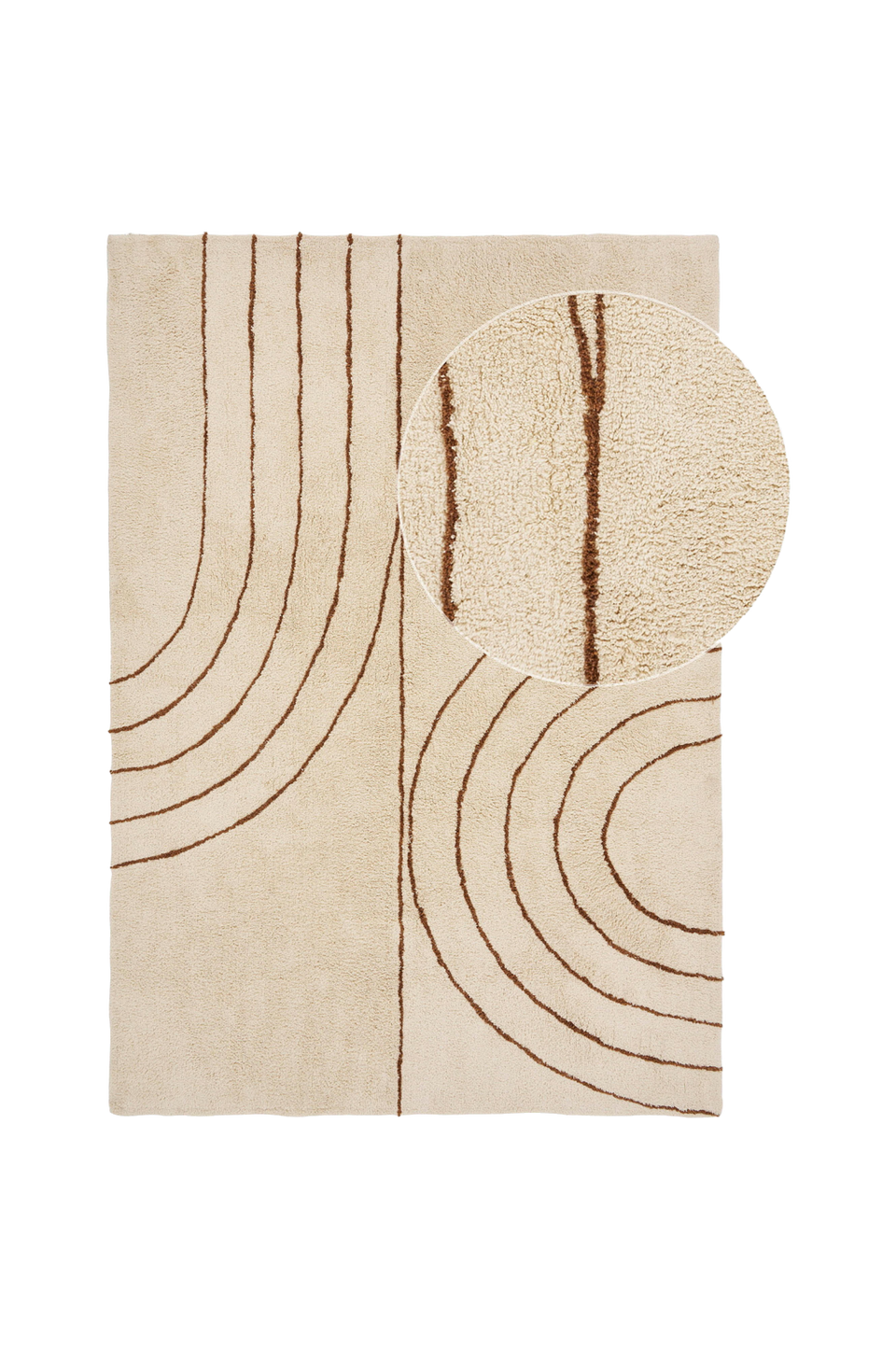 House Nordic Matta " Tampa " Mix, beige från House Nordic, bild 5