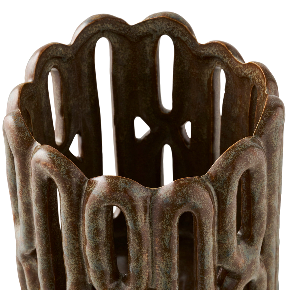 House Nordic Ljusstakar Candle, 2-pack, brun från House Nordic, bild 5