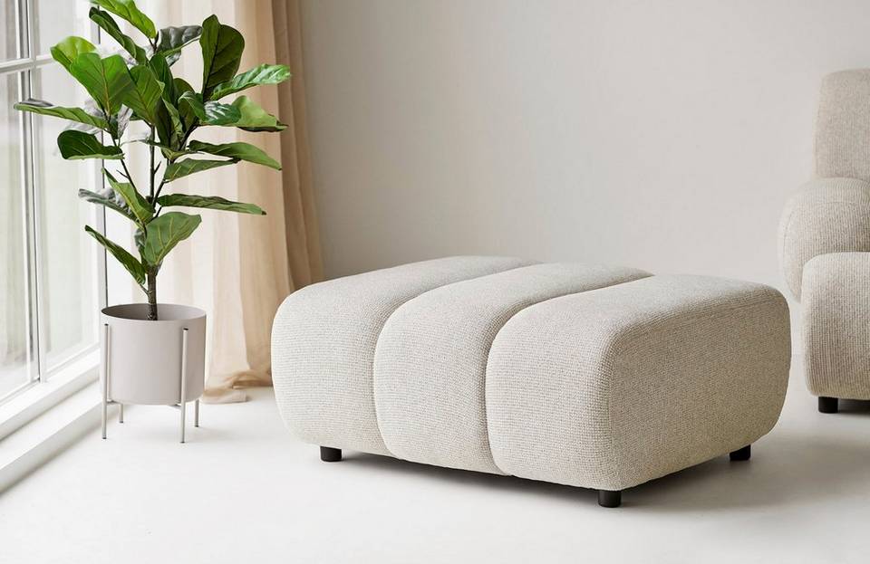 House Nordic Pouf-modul Taza, beige från House Nordic, bild 5