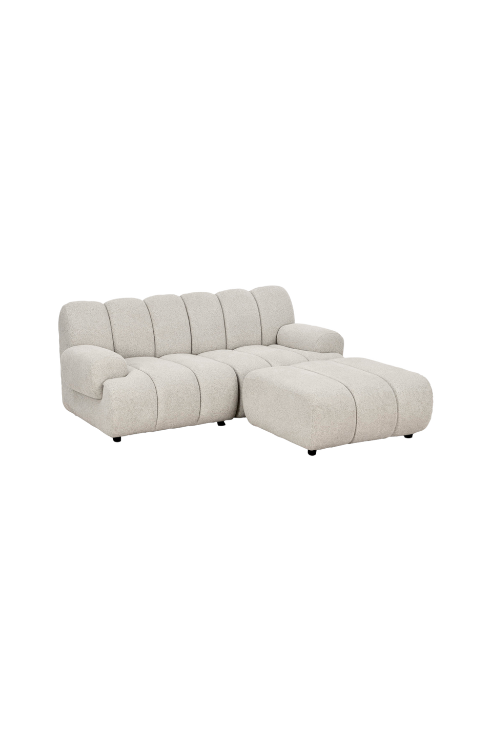 House Nordic 2,5-sits soffa, modulär Taza, högervänd, beige från House Nordic, bild 5