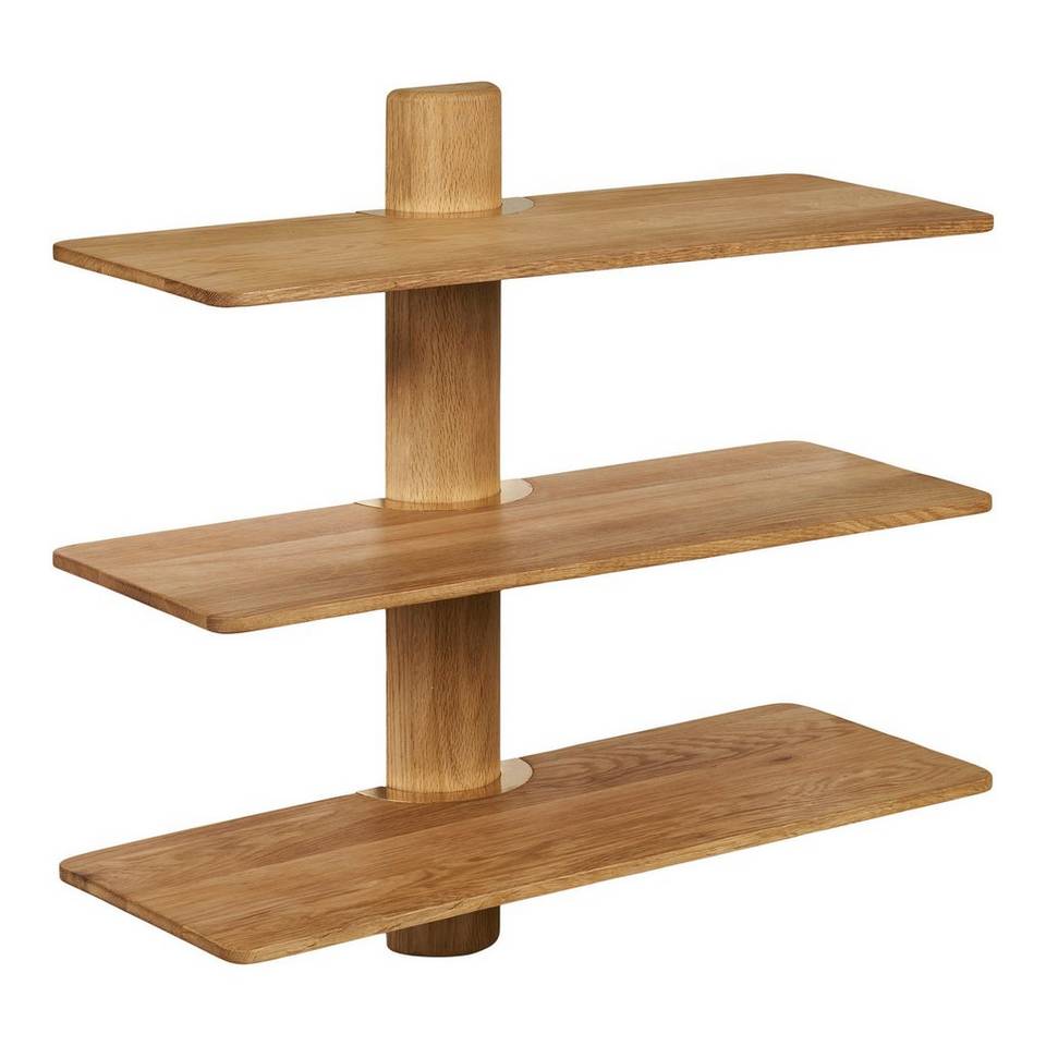 House Nordic Vägghylla Calcata, 55 x 22 x 55,5 cm, brun från House Nordic, bild 5