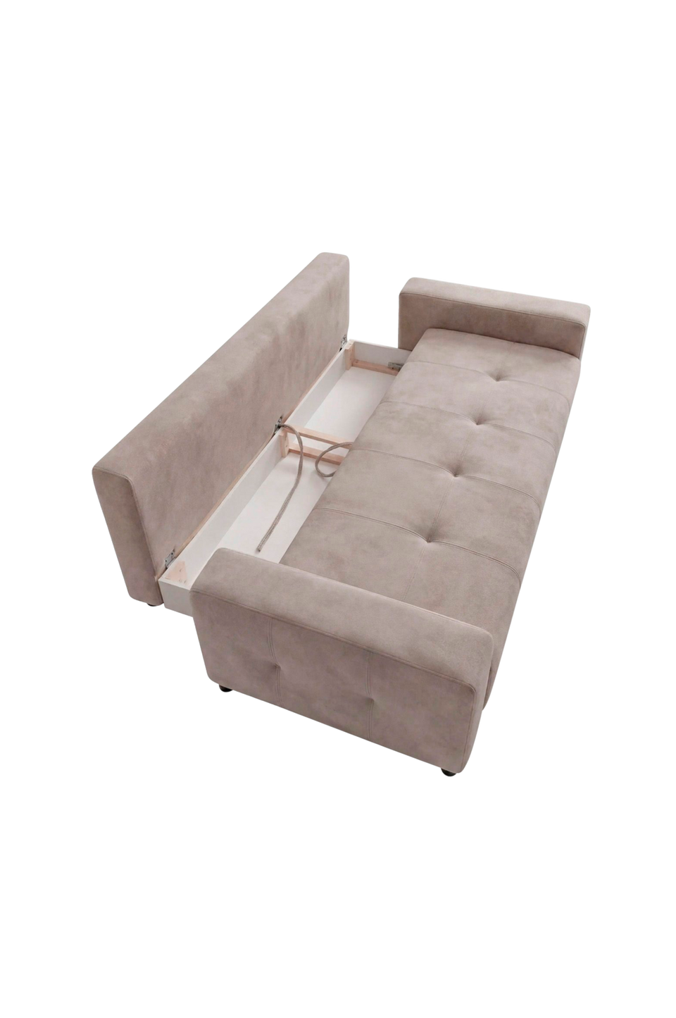 Hanah Home 3-sitsig bäddsoffa Magnum, beige från Hanah Home, bild 5