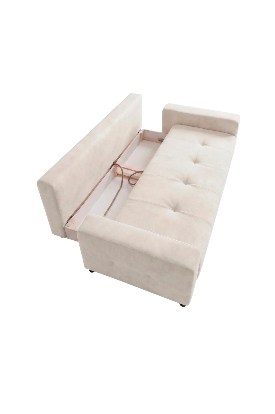 Hanah Home 3-sitsig bäddsoffa Magnum, natur från Hanah Home, bild 5