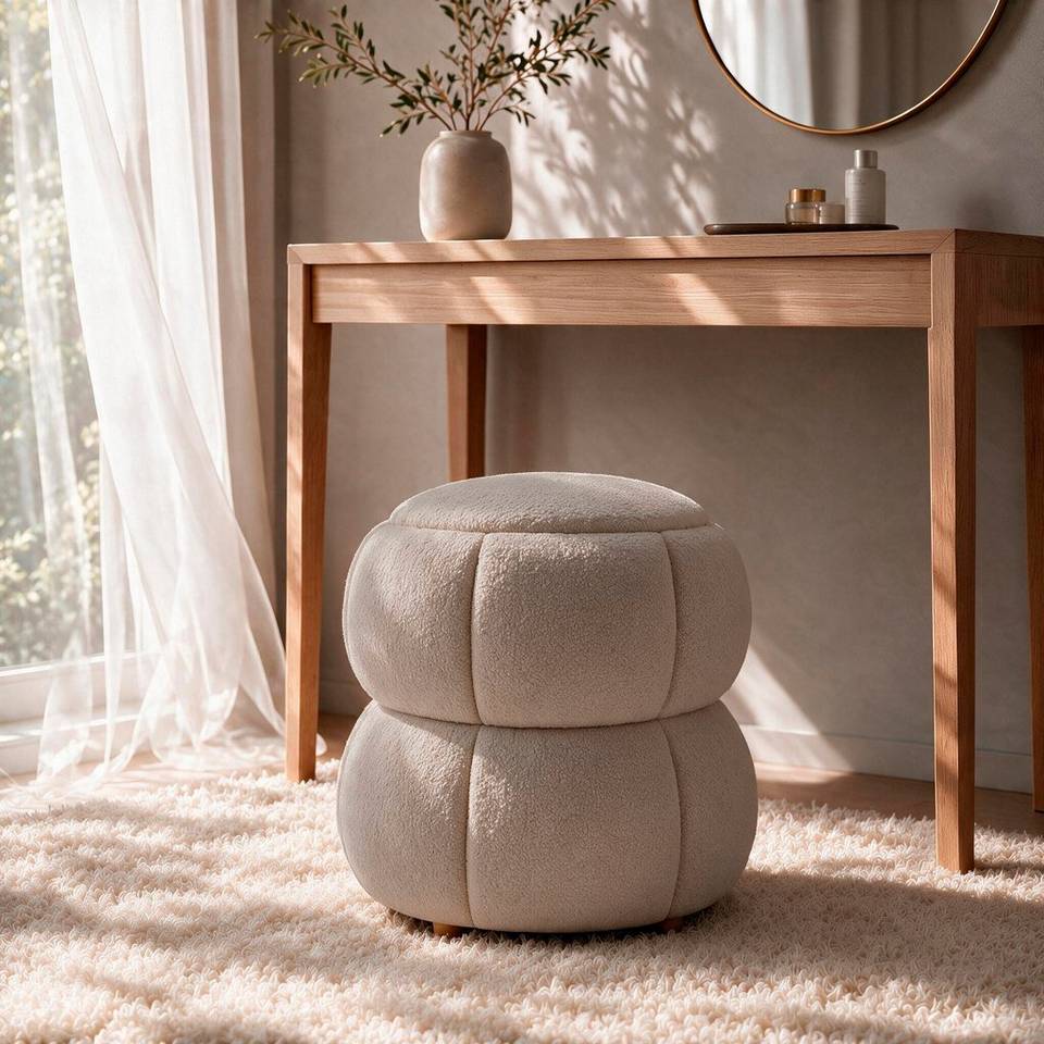 Hanah Home Puff Softura, beige från Hanah Home, bild 5