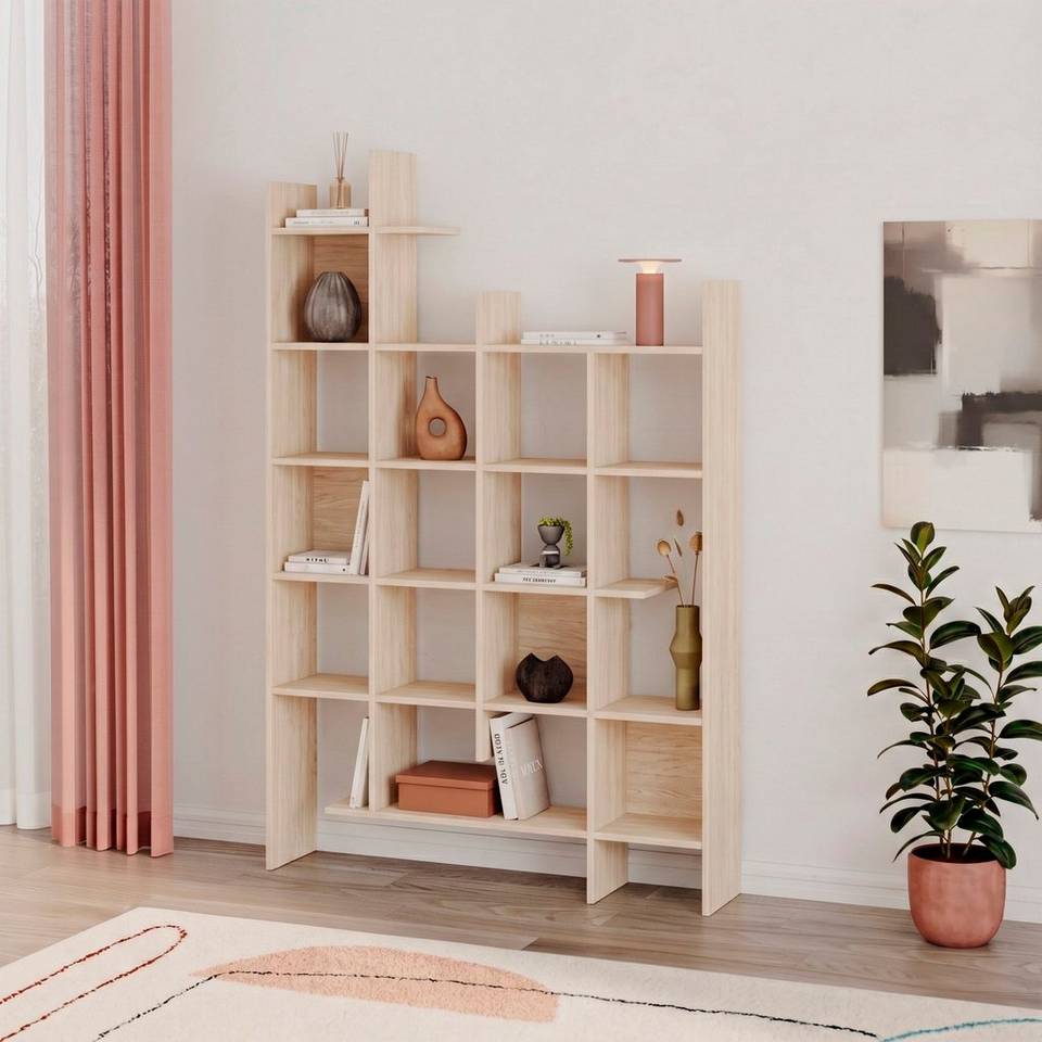 Hanah Home Bokhylla Manco, brun från Hanah Home, bild 5