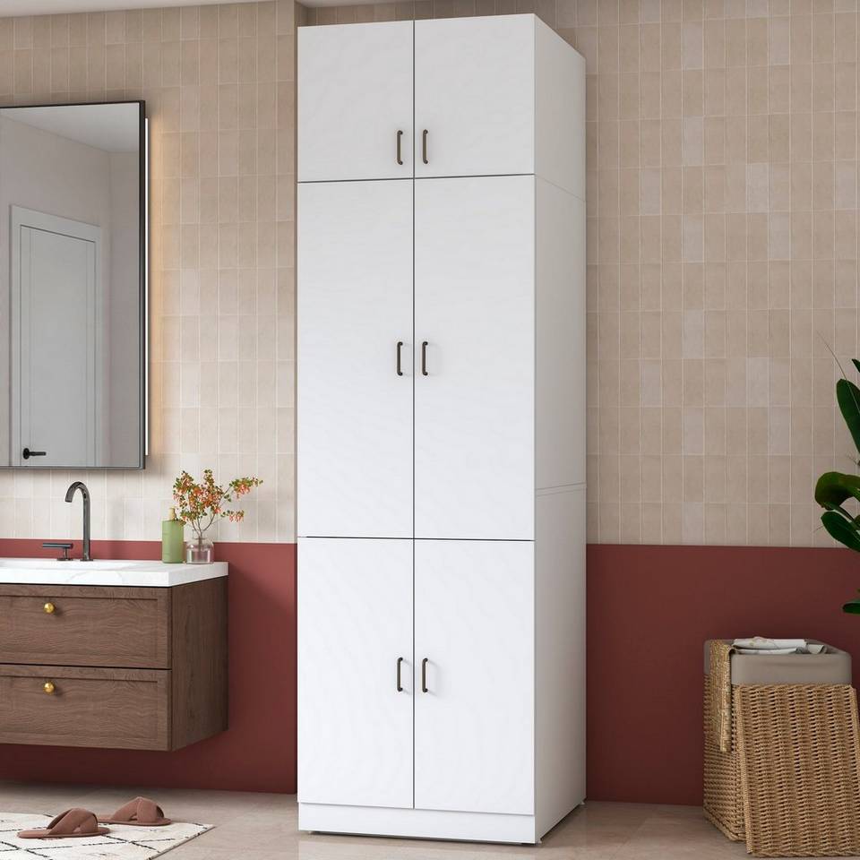 Hanah Home Tvättmaskinsskåp Veruna, vit från Hanah Home, bild 5