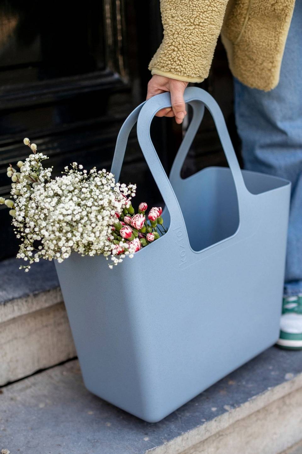 Koziol Väska Tasche Xl, blå från Koziol, bild 5