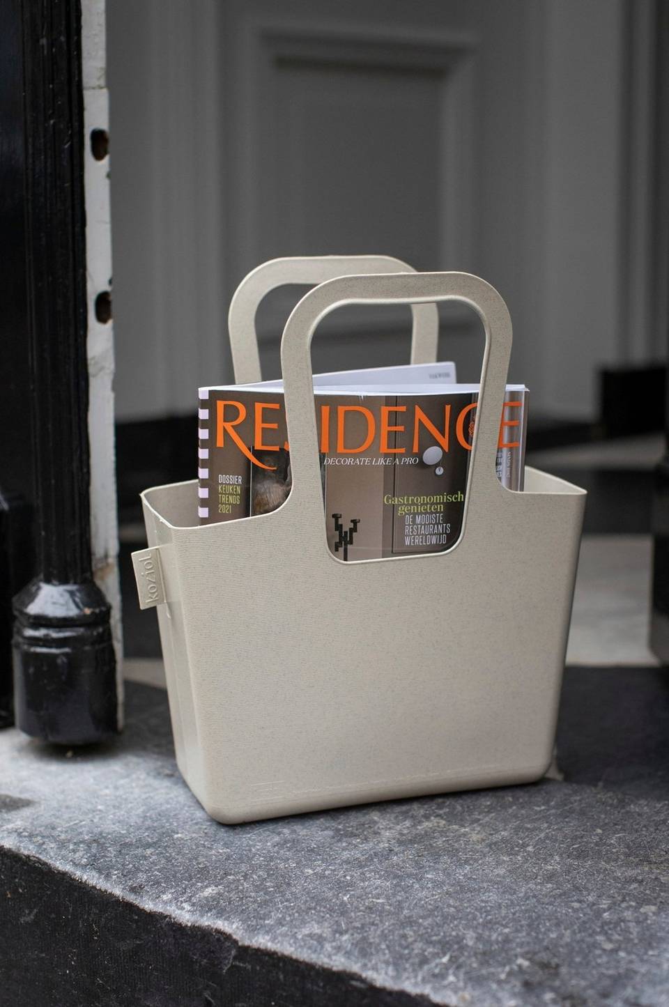 Koziol Väska Taschelino, beige från Koziol, bild 5