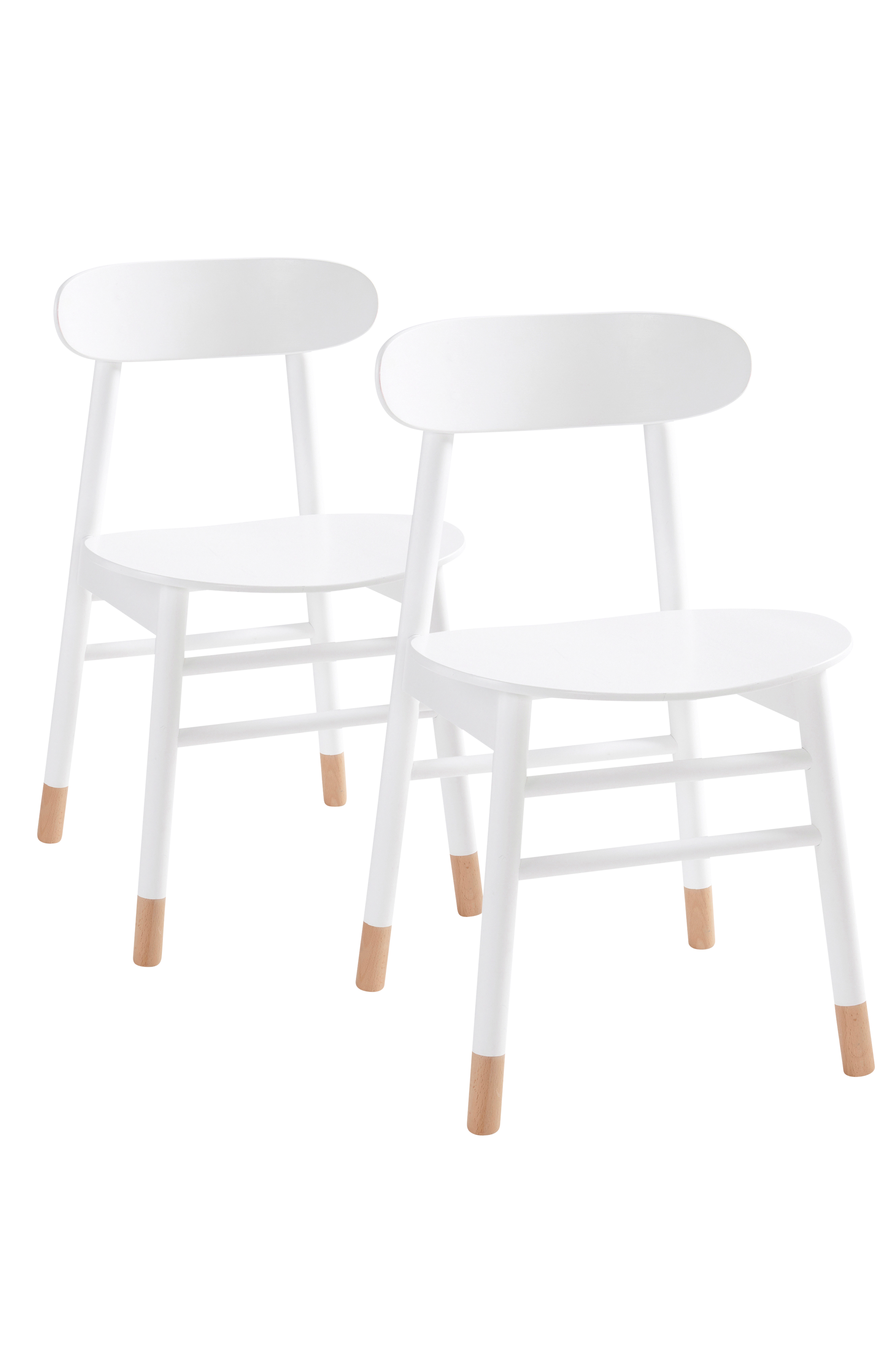 KINNA matstol 2pack Vit Möbler Jotex