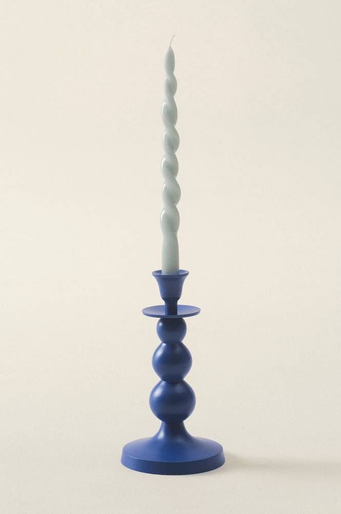 TUREHOLM ljusstake Blå