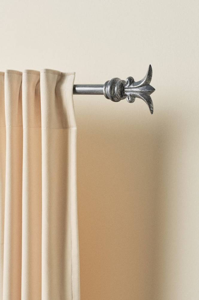 HUSEBY gardinstangsett 67-180 cm