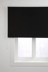 SUNNY mörkläggande rullgardin - höjd 165 cm Svart