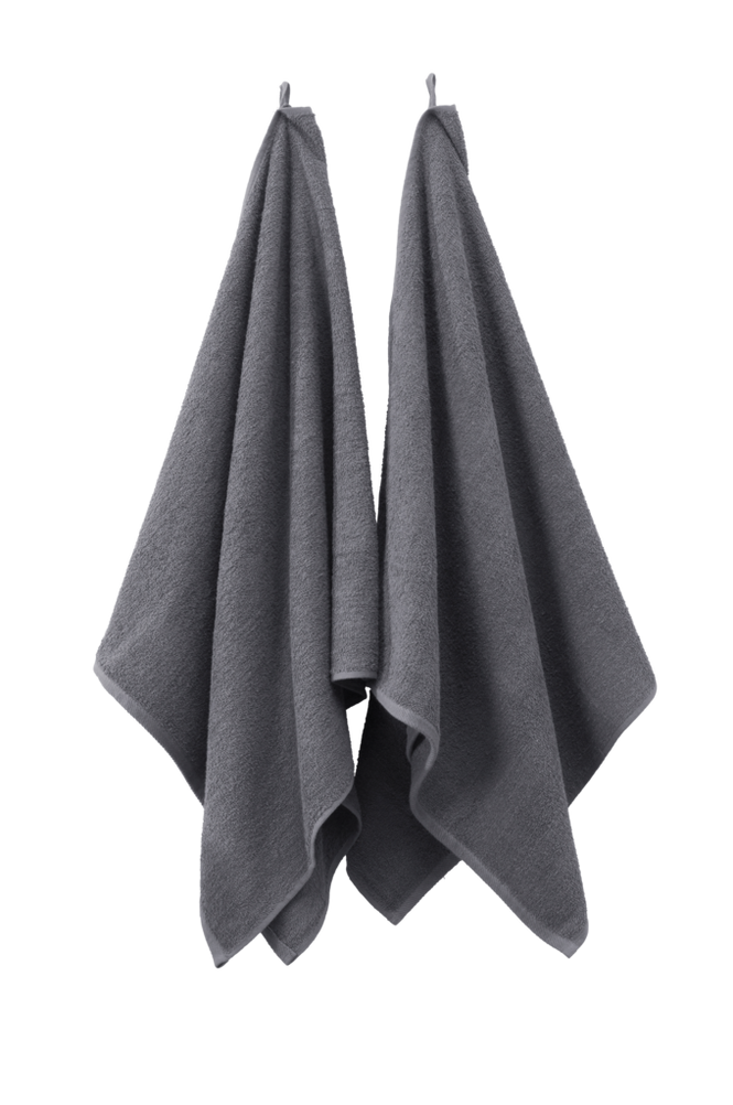 AMELIE badhandduk 2-pack Grå