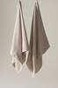AMELIE kylpypyyhkeet, 2/pakk. Vaalea beige