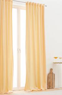 SIMONE multifunktionsgardin 2-pack Ljusgul
