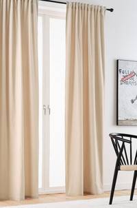 SAMMIE multifunktionsgardin 2-pack Beige