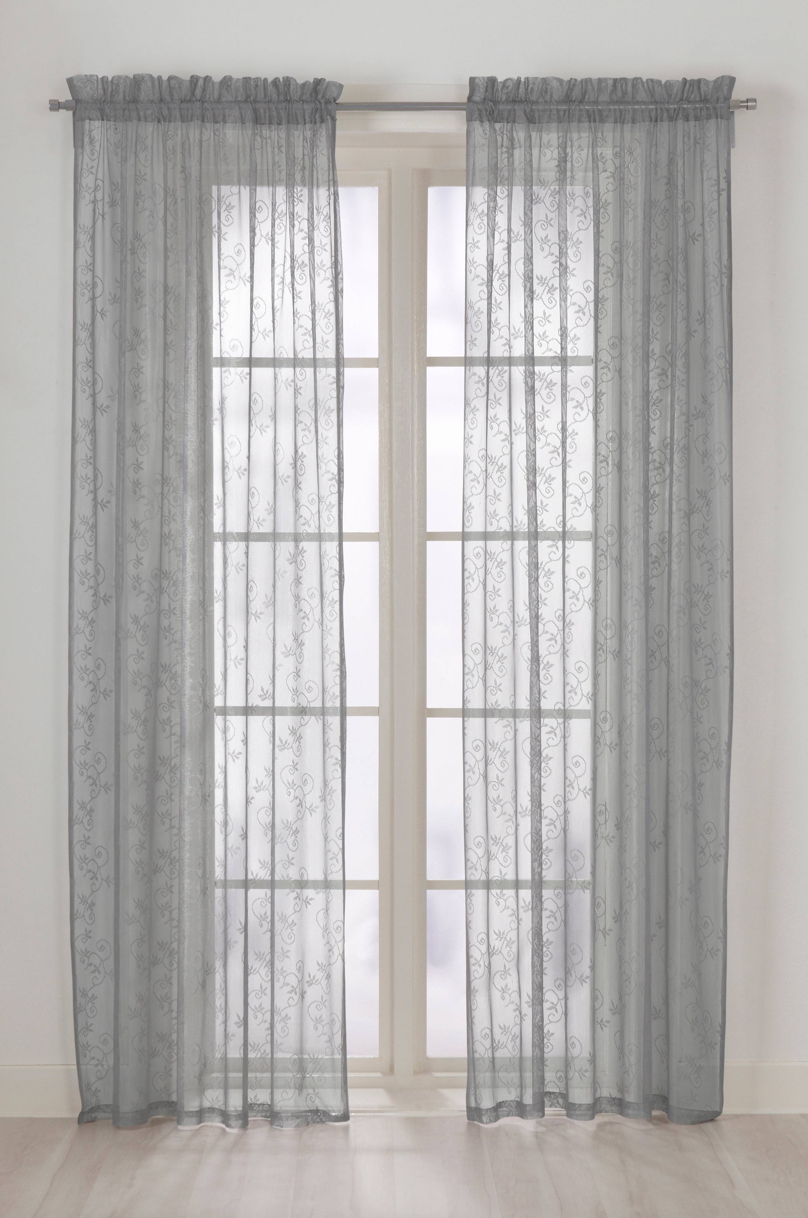 SKIR gardiner, 2pak Grå Gardiner Jotex