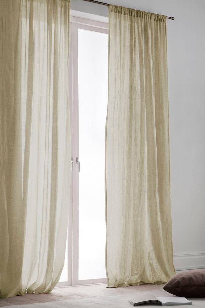 COCOON gardin med løpegang 2-pk