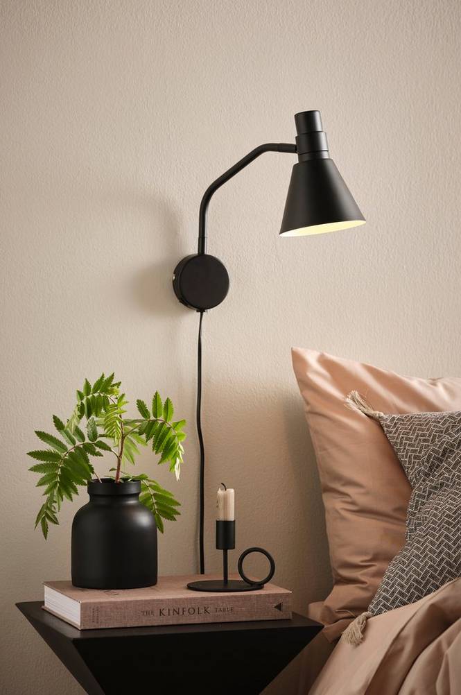 NICEVILLE vägglampa Svart