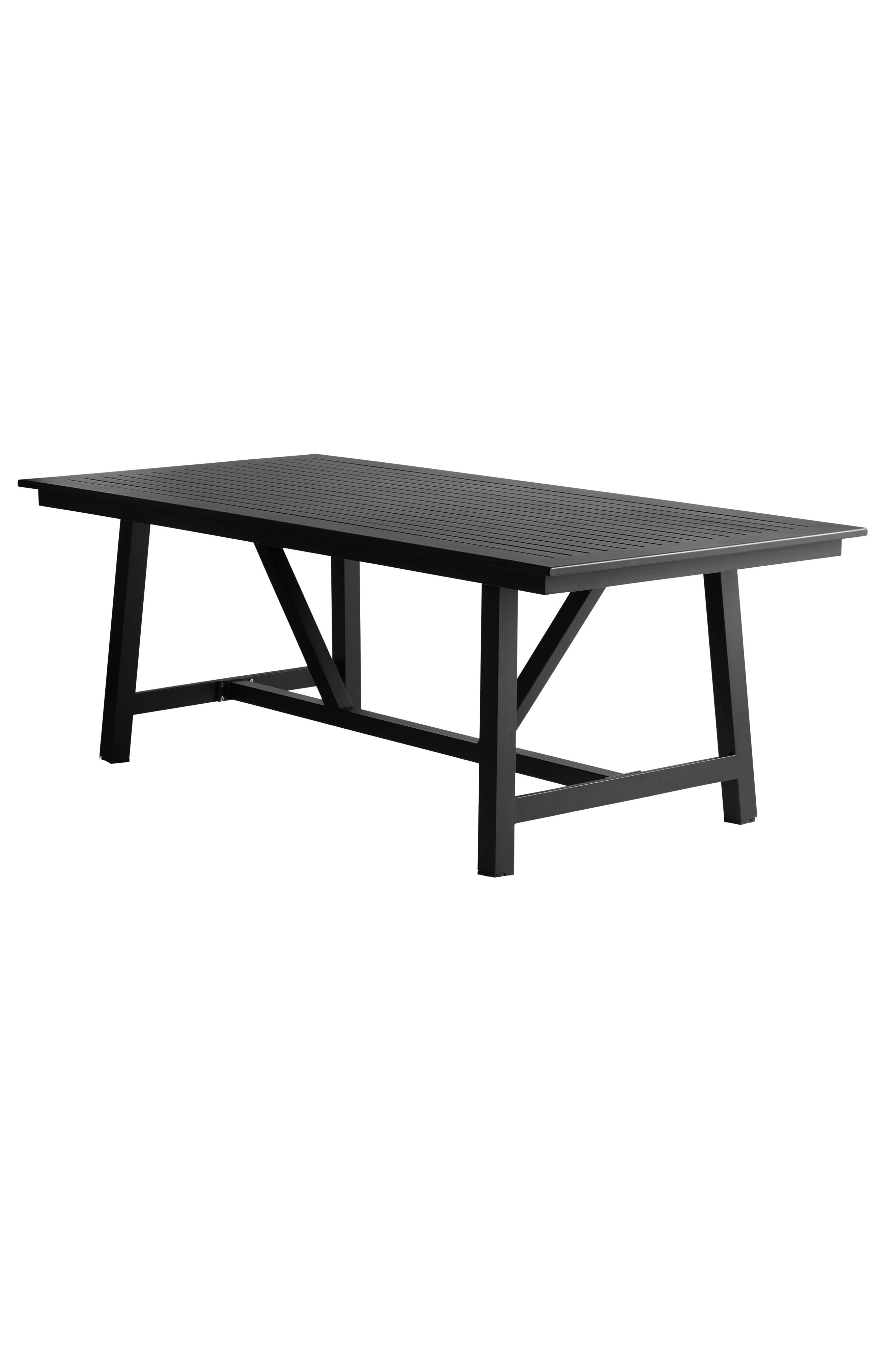CALAIS Bord 100x210 Cm Svart Utem bler Tr dg rd Homeroom