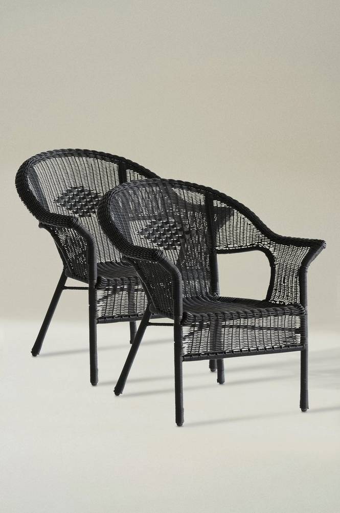 PROVENCE-tuolit, joissa käsinojat, 2/pakk.