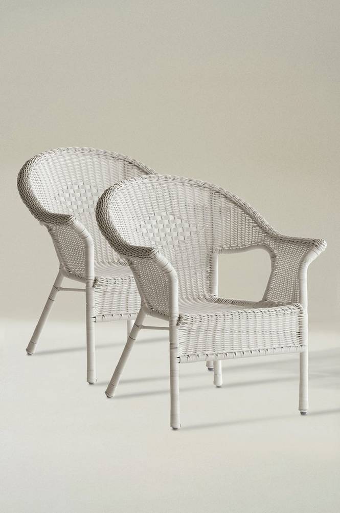 PROVENCE-tuolit, joissa käsinojat, 2/pakk.
