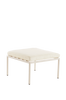 MENTON krakk/bord Beige/hvit pute