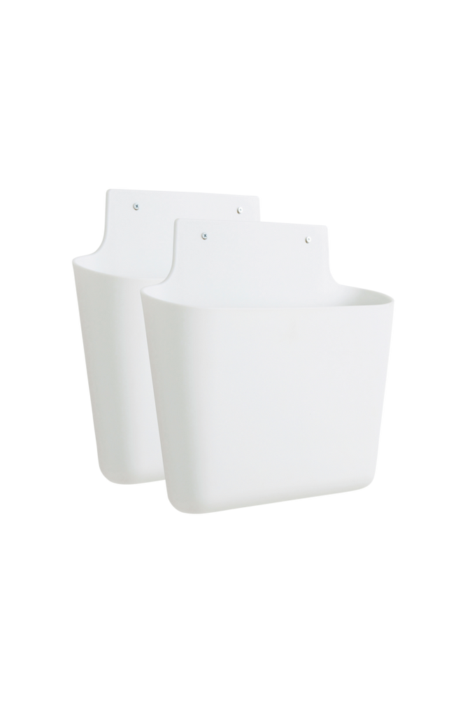 AKITA förvaring 2-pack Vit