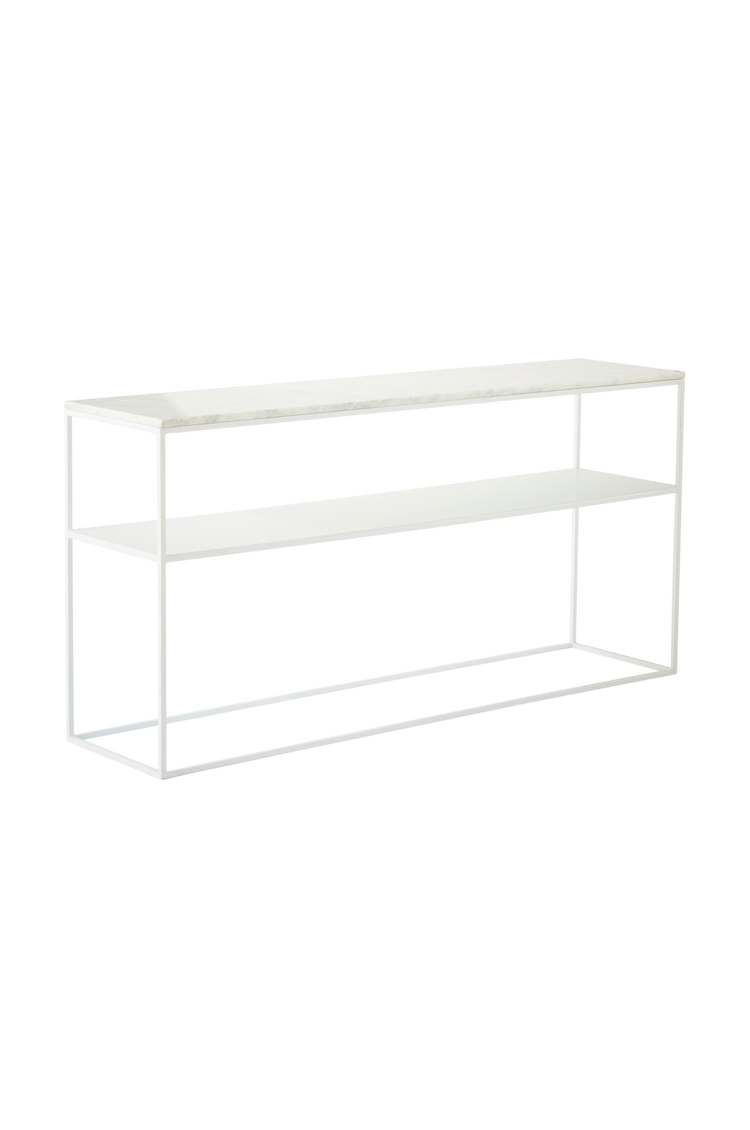 atlan konsolbord 60x120 cm hvid