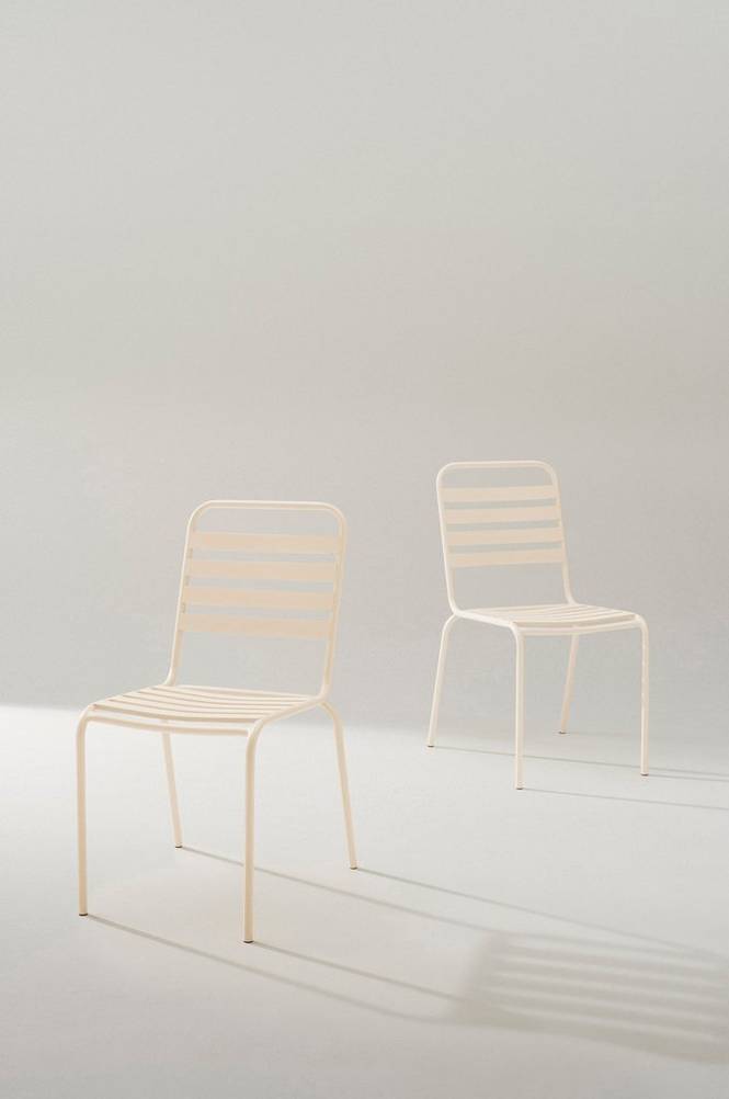 DEIA utestol 2-pack Beige