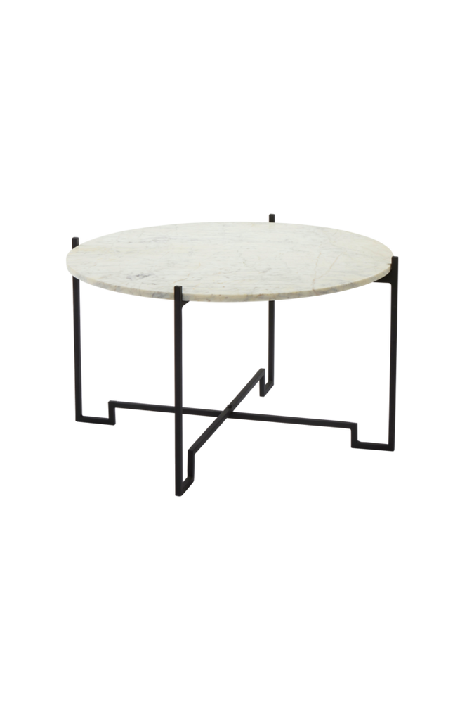 BUNBURY soffbord ø 67,5 cm Vit