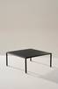 MENTON sofabord 80x80 cm Svart