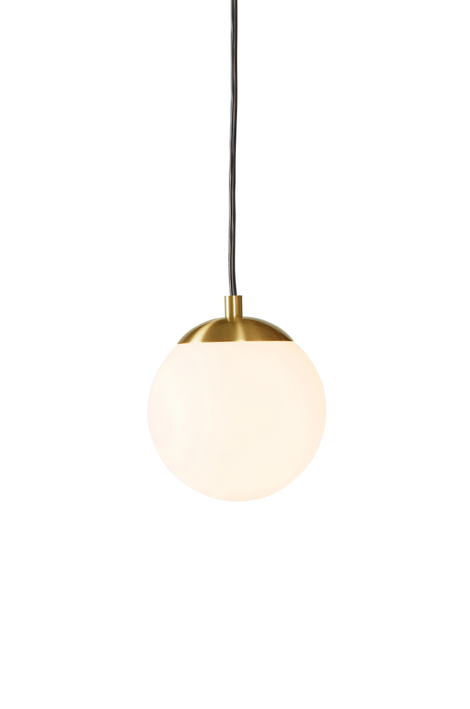 EKMAN fönsterlampa Mässing/opalglas