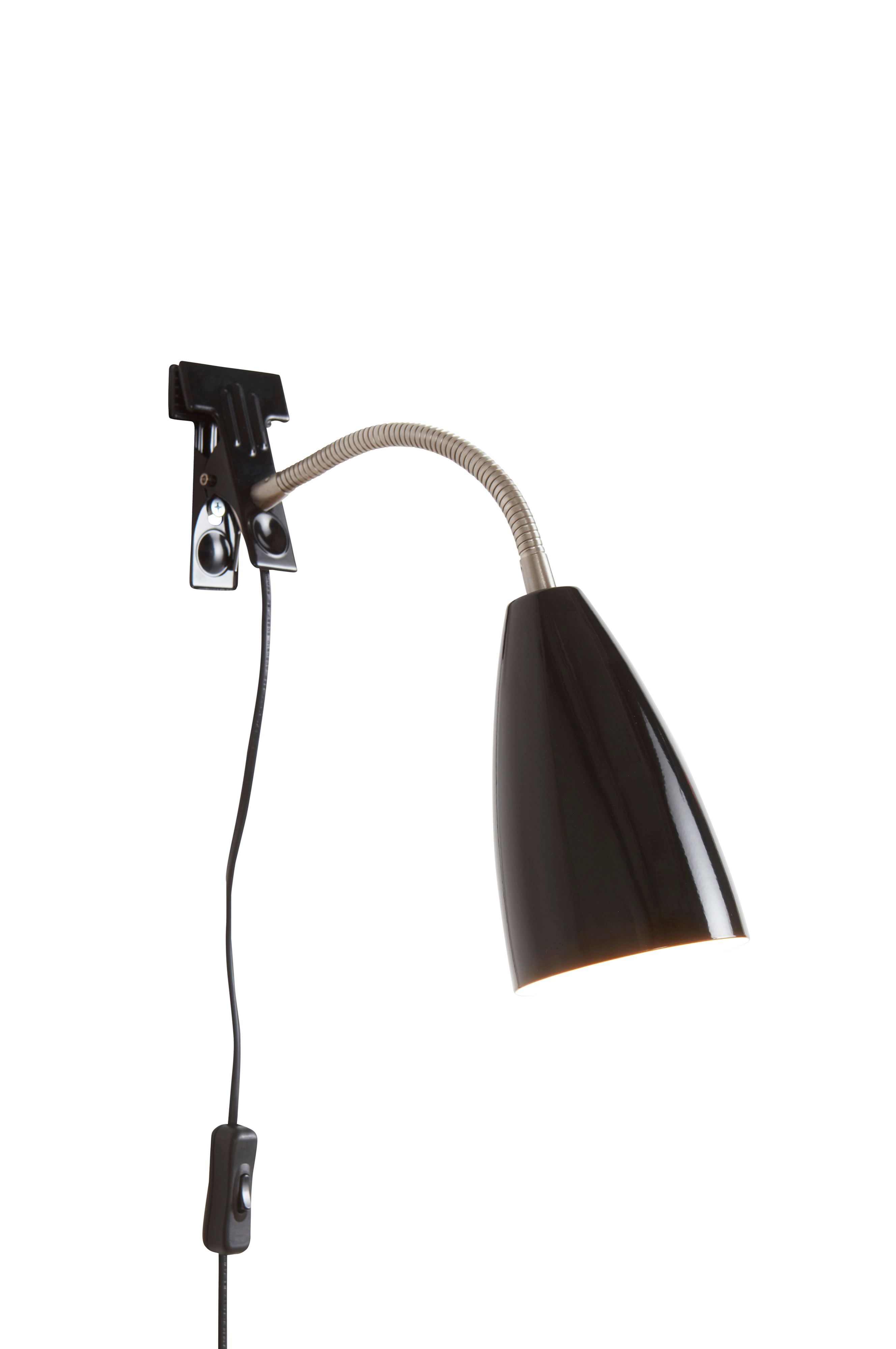 Sänglampa med klämma