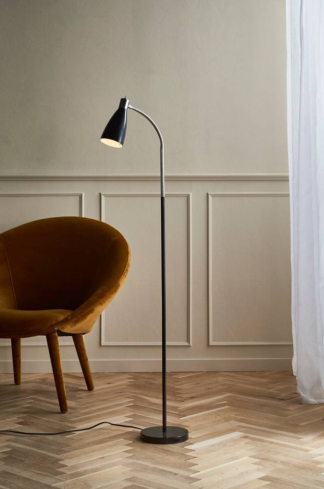 PINCHIE golvlampa Svart