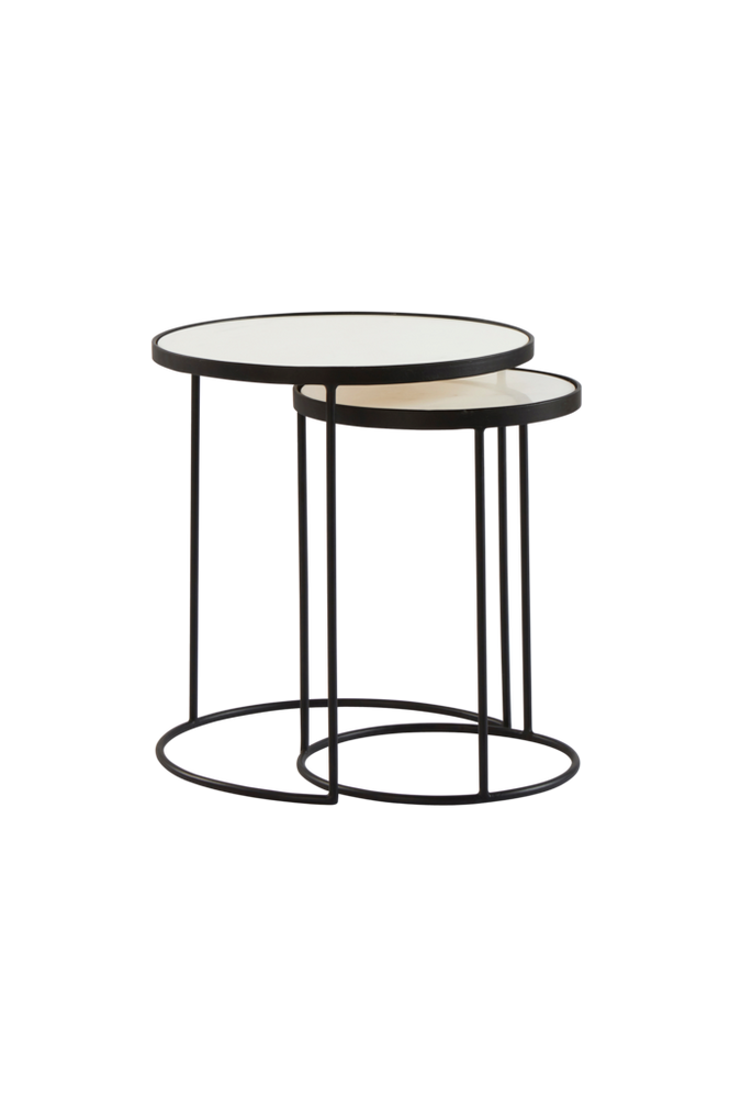 KIMANA soffbord 2-pack ø 40,5 cm, ø 30 cm