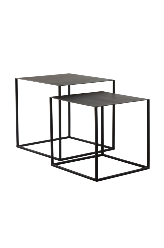 MOAPA sidebord 2-pk 41x41 cm, 46x46 cm