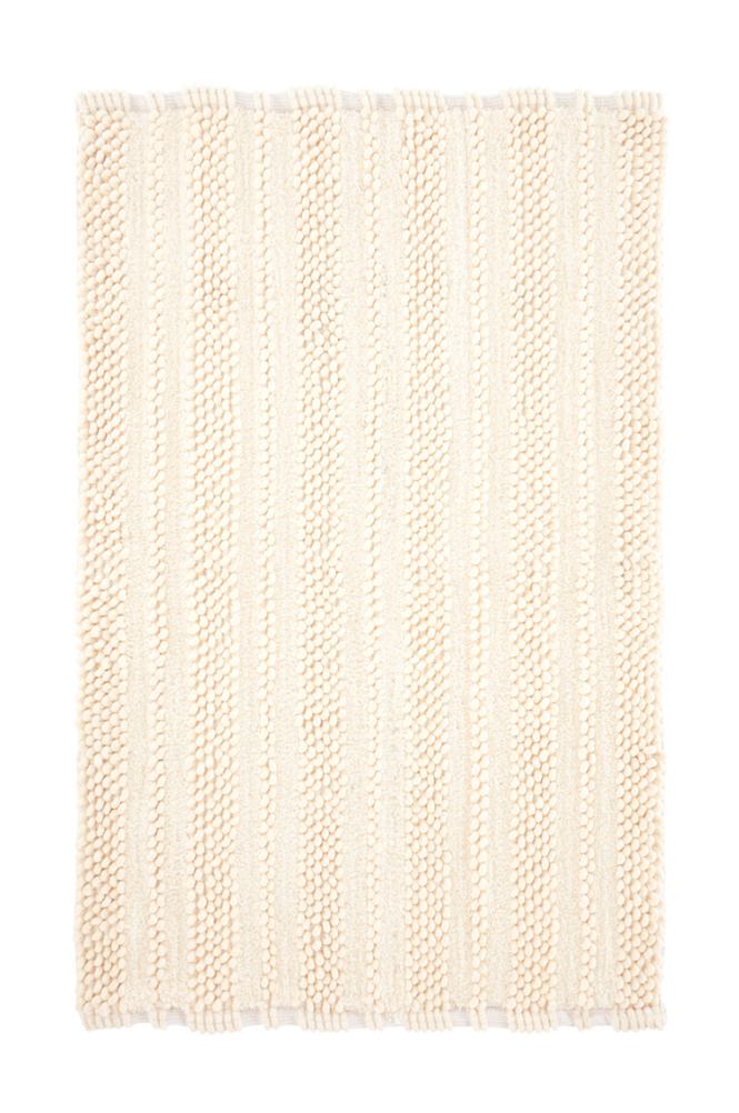 NEA badrumsmatta 80x120 cm Naturvit