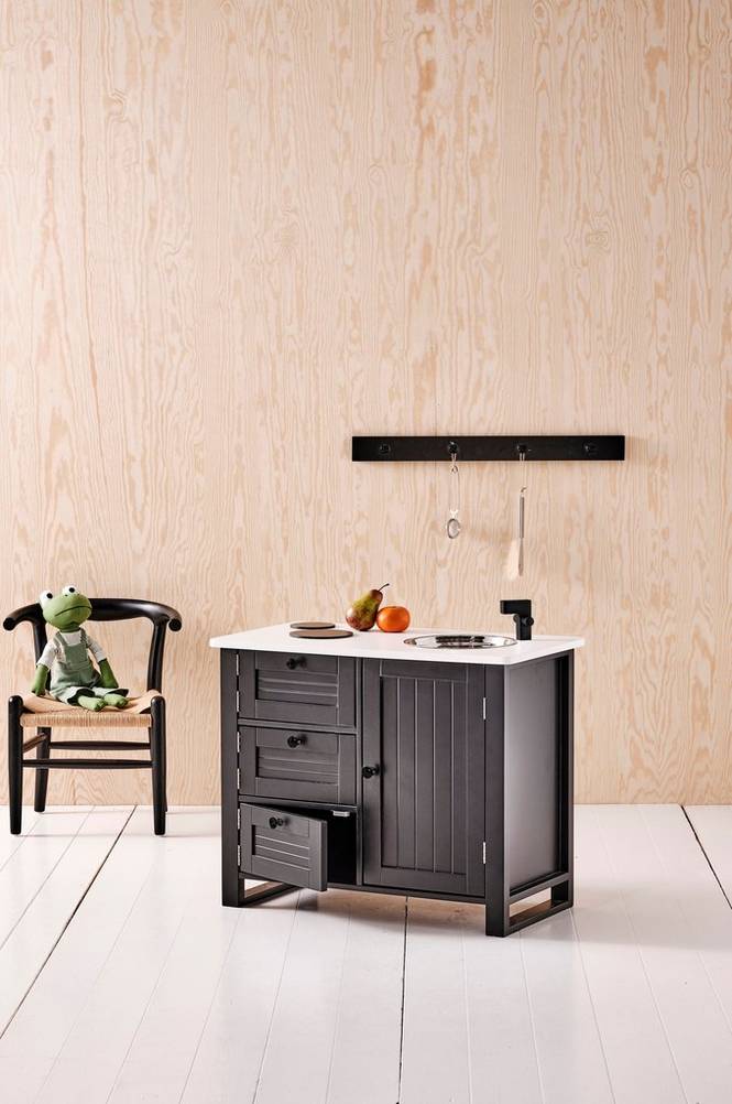 LA COCINA barnkök Svart