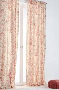 MALOU multifunktionsgardin 2-pack ekologisk Rosa