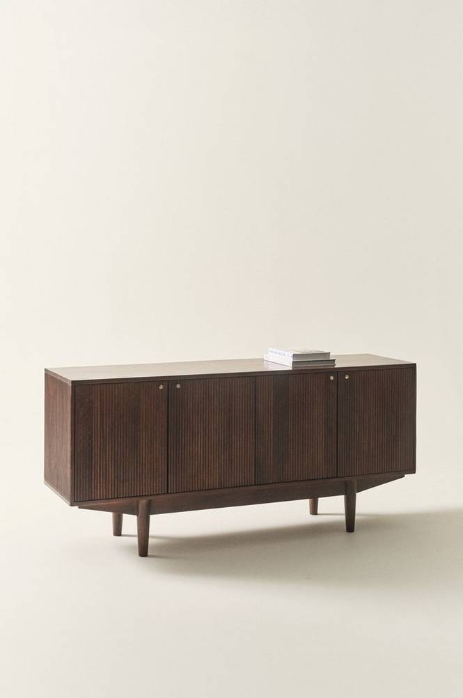 GROSETTO sideboard 75x162 cm Brun