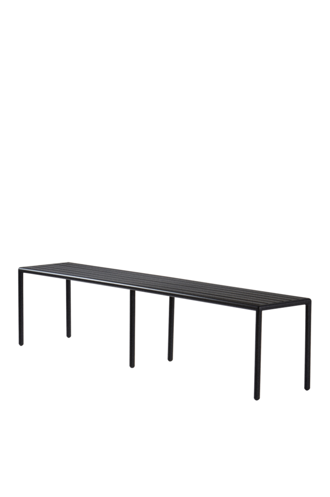 MENTON bänk 180 cm Svart