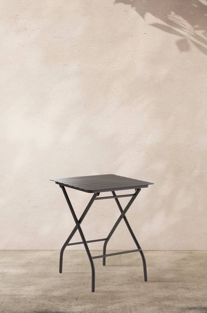 MONTMARTRE cafébord 60x60 cm Svart