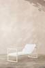 ALASSIO aurinkovuode/sohva - selkänoja oikea Beige/valkoinen pehmuste