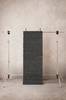 MANNO juteteppe 80x200 cm Black mdf / metall