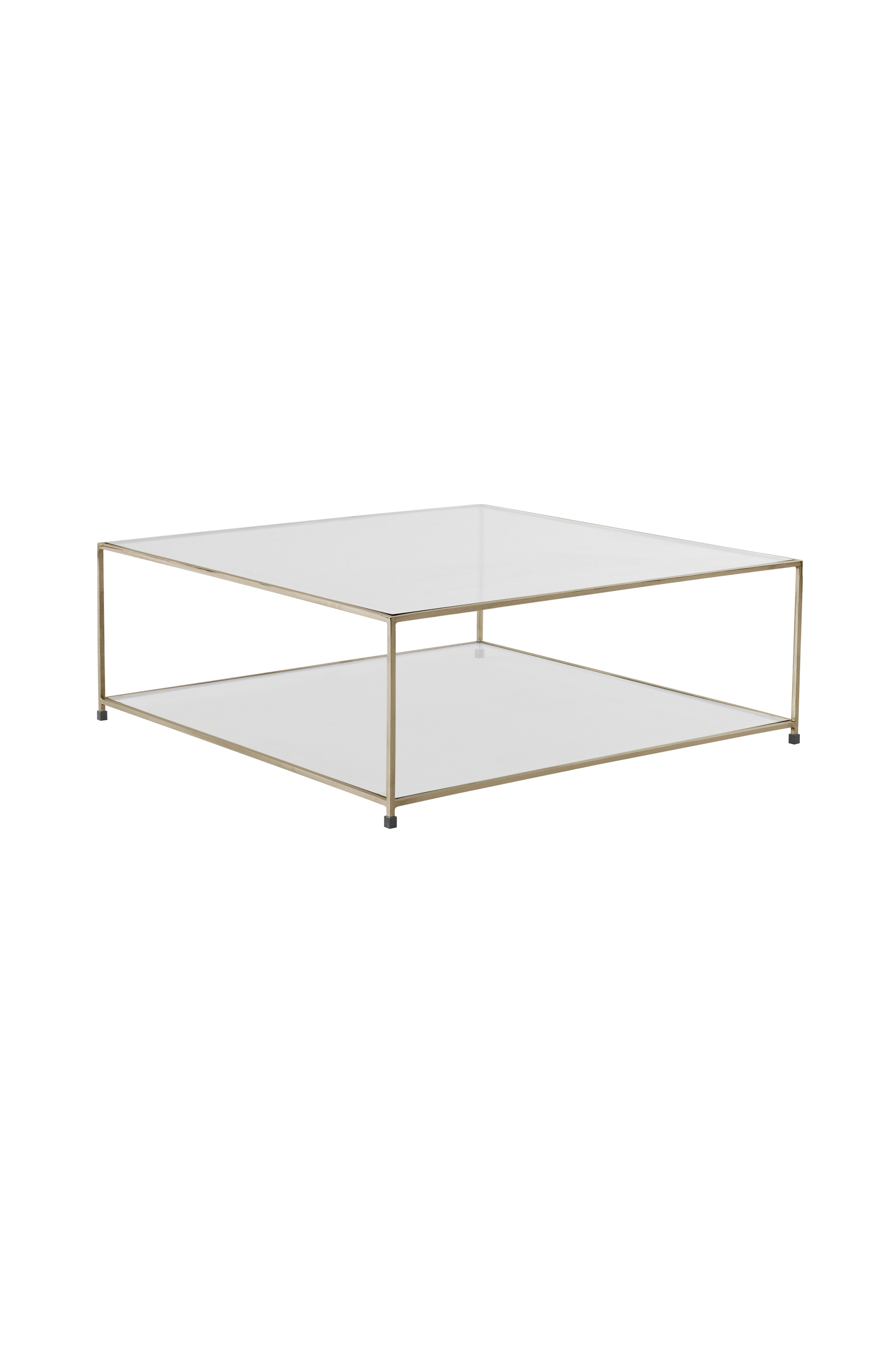 bon Zeug Egoïsme MATRIX salontafel 90x90 cm - Messing - Meubels | Jotex