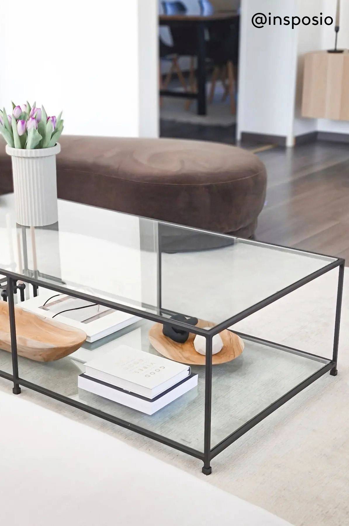 MATRIX Couchtisch 60x120 cm - Schwarz - Möbel