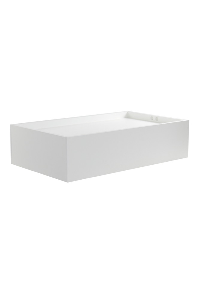 GORDON soffbord 120x70 cm Vit